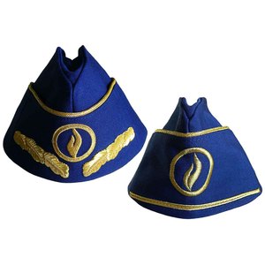 Gorra de Capitán de la Armada Unisex Barett Eurokorps, sin Ribete, Correa Ajustable, Logotipo Bordado, Gorra de Negocios con Visera, Transpirable - Product Image 3