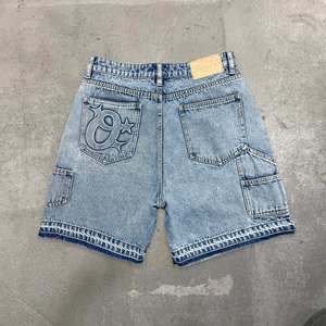 Jeans Boyfriend de Cintura Alta con Estampado 3D Personalizado, Corte Regular, Lavado, Bordado, Tejido de Punto, 100% Algodón - Product Image 3