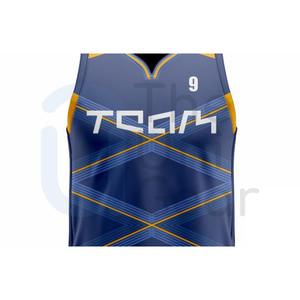 Maillot de basket-ball personnalisé pour hommes et femmes Shorts Nouveau design Uniformes de l'équipe de football respirants Ensembles de vêtements de basket-ball Style en gros - Product Image 4