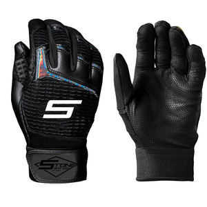 Gants de frappeur de baseball manchette longue en cuir véritable gants de joueurs de baseball gants de frappeur personnalisés manchette courte en gros à la mode - Product Image 1