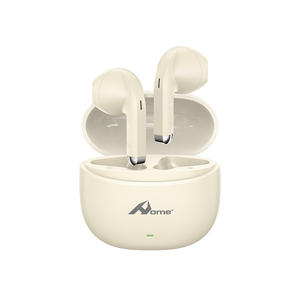 Auriculares Inalámbricos BT DIGITALOME OEP-02 con Estilo Intraural y Micrófono Color Beige, Audífonos Tipo C para Gaming y Teléfonos Móviles - Product Image 1