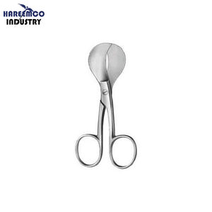 Tijeras Umbilicales Rectas Manuales de Acero Inoxidable para Uso Médico Quirúrgico Hospitalario de 105 mm de Alta Calidad con Certificación CE e ISO - Product Image 1