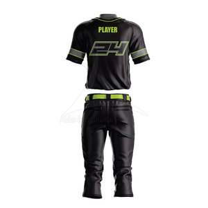 Uniforme de Béisbol Deportivo 100% Poliéster Transpirable Personalizable de Alta Calidad en Venta - Product Image 4
