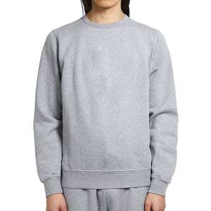 Sudadera con capucha de manga larga de peso pesado Unisex de alta calidad personalizada Sudadera con cuello redondo de gran tamaño - Product Image 3