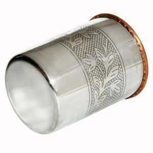 Produit luxueux Base en cuivre à bas prix avec cruche attrayante finie au nickel avec gravure Look For Hotel Restaurants Vaisselle - Product Image 6