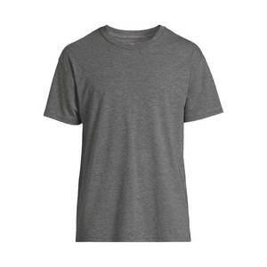 Camisetas de algodón de 300g para hombre, camiseta transpirable holgada de cuello redondo de verano de manga corta para hombre y mujer, Camiseta básica - Product Image 2