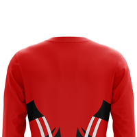 Camiseta de fútbol personalizable para hombre y mujer, ropa de manga larga cómoda de Color sólido para ambos sexos