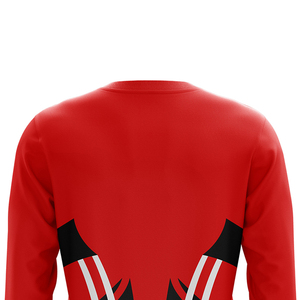 Camiseta de fútbol personalizable para hombre y mujer, ropa de manga larga cómoda de Color sólido para ambos sexos - Product Image 6