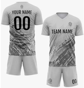 Uniforme de maillot de football pour hommes de haute qualité conçu sur mesure 100% ensemble de maillot de football à impression numérique en polyester sublimé - Product Image 5