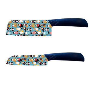 Nouvelle tendance, lames en céramique de qualité supérieure, manches en plastique, ensemble de couteaux de chef, 2 ensembles, tranchants, compatibles lave-vaisselle, pour la restauration, prix d'usine - Product Image 1