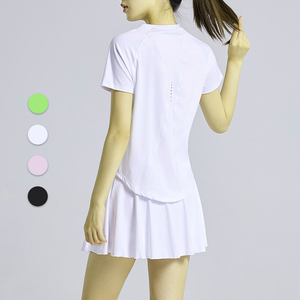 ชุดเสื้อ2ชิ้นสำหรับผู้หญิงชุดเสื้อผ้าเล่นกอล์ฟชุดเล่นกีฬาใหม่สำหรับ2025ใส่ออกกำลังกายเล่นเทนนิส - Product Image 4