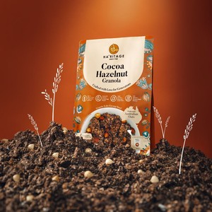 Granola de Cacao y Avellanas a Granel |   Cereal de Chocolate con Alto Contenido de Proteínas y Avellanas Reales - Product Image 4