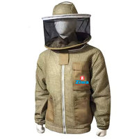 Combinaison de travail d'apiculture de qualité supérieure veste de sécurité ventilée pour apiculteurs premier choix en costume de veste de Protection des abeilles