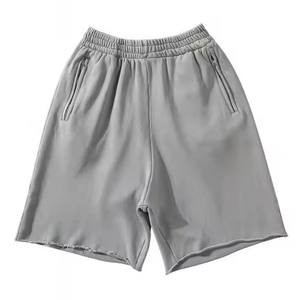 Plain Shorts Wholesale Zipper Pocket Workout Polyester Summer Custom Boxing Double <b>Layer</b> Custom Zips And Drawstring For Adults - Product Image 4