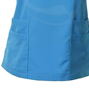 ชุดเครื่องแบบพยาบาลชุดเครื่องแบบสองชิ้นผ้ายืดสแปนเด็กซ์ชุดขัดผิวพยาบาลชุดเครื่องแบบสครับ - Product Image 6