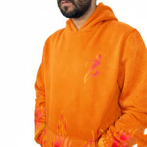 Nouveaux sweats à capuche en polaire pour hommes de haute qualité, surdimensionnés, respirants, décontractés, en coton mélangé, personnalisables, basiques - Product Image 5
