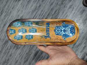 ที่วางธูปไม้ทำด้วยมือพร้อมถาดเผาควันสำหรับฝึกโยคะและของตกแต่งบ้าน - Product Image 5