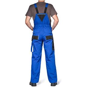 Estilo de otoño, babero grueso, mono de trabajo, impermeable, a prueba de viento, algodón, poliéster, transpirable y patrón sólido, pantalones teñidos, suministro ODM - Product Image 5