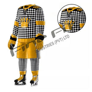 Camiseta de hockey sobre hielo con sublimación de algodón Premium, personalizable, duradera, ligera, impresión Digital, uniforme de equipo, ropa OEM - Product Image 6