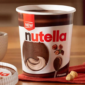 Helado de Nutella 470ml, Postre Cremoso Congelado Hecho con Rico Sabor a Chocolate y Avellanas para los Deseos Dulces - Product Image 6