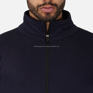 Les meilleures ventes de vestes en polaire de super qualité pour hommes de Nardon Apparel sont à col montant pour l'hiver Style High Street - Product Image 5