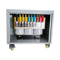 Transformateur Buck/Boost monophasé à sec 20 kVA 220 V-110 V/100 V-45 dB, efficacité 98 % (câblage en Y)