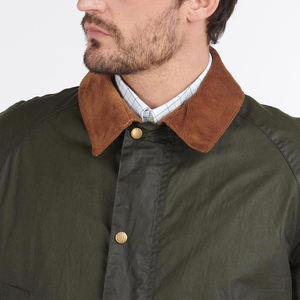 Chubasquero acolchado con cremallera informal de invierno de lona al por mayor OEM y chaqueta cortavientos impermeable para unisex - Product Image 4