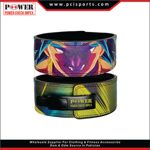 Fabricante de alta calidad personalizado 10mm Anime Lever Belt Custom Weight Lifting Belt Anime Lifting Belt - Product Image 3