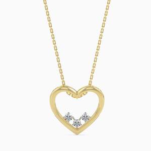 Heart <strong>Yonder</strong> Lab-Grown Diamond Pendant Elegant Design Without Included Chain - Product Image 1