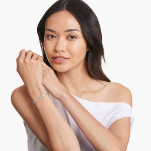 Mode 2.50 MM Moissanite Diamant Tennis Bracelet 925 Argent/Or 10K Parfait Bijoux Cadeau pour les Femmes Qui Aiment Le Luxe et Le Style - Product Image 5