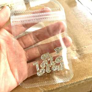 Decorazioni per Unghie A10jet con Strass Dorati 3D, Numeri da 0 a 9 per Nail Art Personalizzata, Materiale in Lega, Plastica e Metallo - Product Image 1