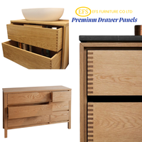 Pièce de rechange moderne en bois de haute qualité pour tiroir, réglable en hauteur, pour meubles de cuisine, chambre et bureau
