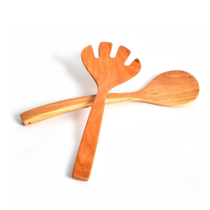 Cuillère à salade en laiton design fait main pour ustensiles de cuisine avec poignée en marbre ensembles de couverts à café de qualité supérieure - Product Image 4