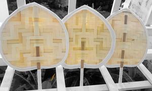 Abanico de Bambú Bien Hecho con Estructura Estable, Precio Bajo, para Uso Diario, Decoración de Eventos y Distribución Comercial - Product Image 2