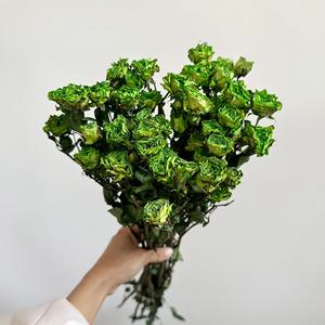 Flores de Rosa Secas Reales, Ramo Natural de Varias Cabezas para Regalo del Día de San Valentín, Decoración de Bodas, Adorno para el Hogar, Manualidades - Product Image 2