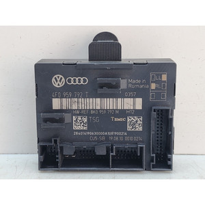 UNIDAD DE CONTROL DE LA PUERTA DELANTERA IZQUIERDA DEL CONDUCTOR AUDI A6 Sedan Serie C6 (4F2) 4F0959792T CAGB (04>12) - Product Image 1