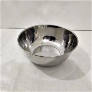 Stainless Steel Dough Bowl <b>Matt</b> Polish Silver Classic Style Custom Logo Stocked for Kitchen <b>Table</b> Top Decoration Business Gifts - Product Image 3
