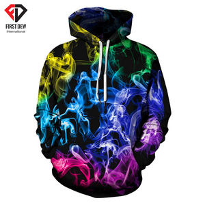 Sudadera con capucha de manga larga para hombre y mujer, prenda deportiva personalizada con diseño de sublimación, de alta calidad, hecha en paquistaní, al mejor precio, 100% poliéster - Product Image 3