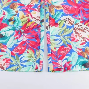 Women's <b>Winter</b> Velvet Lace Flat Front Printed High Waist Straight <b>Trousers</b> Sexy Apparel Pant/<b>Trouser</b> - Product Image 5