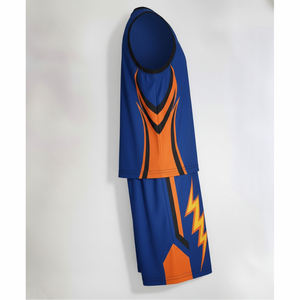 ชุดบาสเก็ตบอลแบบกลับด้านได้ ผ้าตาข่าย ระบายอากาศ แห้งเร็ว ต้านเชื้อแบคทีเรีย 100% โพลีเอสเตอร์ ไซส์ใหญ่พิเศษ สำหรับฤดูร้อน แบบไม่มีแขน พิมพ์ลายตัวอักษร - Product Image 3