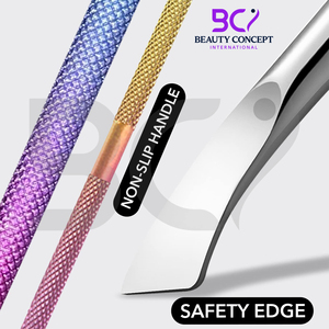 3 pièces Pousse-cuticules en acier inoxydable de haute qualité Colorful and Best Material OEM Service Available - Product Image 4