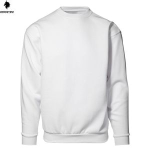 เสื้อสเวตเชิ้ตคอกลมผ้าฝ้าย100% 300GSM โลโก้ออกแบบได้ตามต้องการสำหรับผู้ชายเสื้อฮู้ดและเสื้อสเวตเตอร์ผ้าฟลีซสะพายไหล่สำหรับฤดูหนาว - Product Image 1