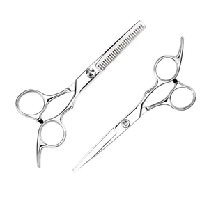 Ciseaux professionnels de coupe et d'amincissement de cheveux Salon de coiffure en acier inoxydable Barber - Product Image 3