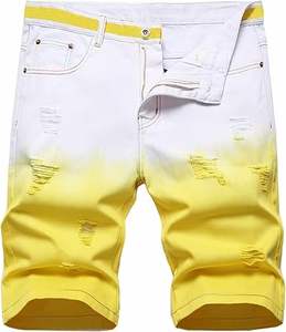 <b>Men's</b> Casual Solid Printed <b>Slim</b> <b>Fit</b> Woolen <b>Shorts</b> with Custom Color & OEM Service Best Quality Anti-Wrinkle Quick Dry Breathable - Product Image 1