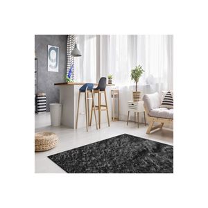 Tapis imprimé numérique avec accessoire de décoration d'intérieur aspect pierre fumée - Product Image 2