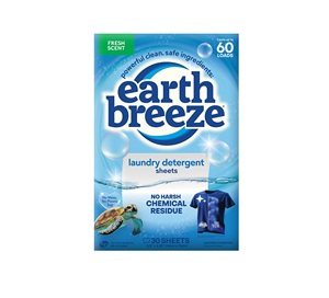 Feuilles de lessive Earth Breeze parfum frais – 60 lavages - Product Image 1