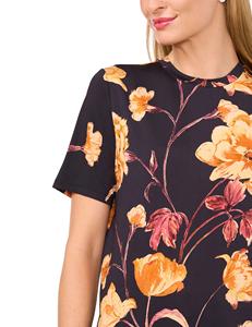Camiseta Holgada de Poliéster con Estampado Ecológico para Mujer, Ideal para el Verano - Product Image 5