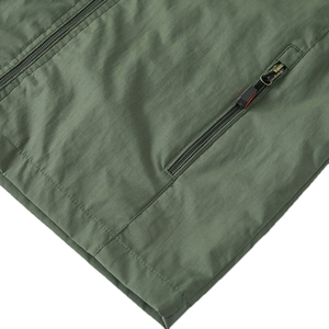 Chaqueta cortavientos de vela caliente para Hombres estilo High Street con cuello levantado cortavientos chaqueta de lluvia impermeable chaqueta de nieve - Product Image 6