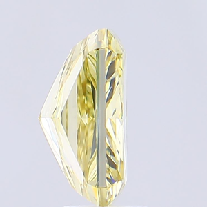 Bague de fiançailles en diamants synthétiques de couleur blanche de qualité D, taille radiant, cultivés en laboratoire, modèle A8 par D Gleam Jewels du Gujarat - Product Image 3