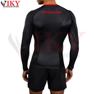 Tela de Spandex 100% Poliéster Personalizada con Compresión al Por Mayor, Mejor Precio, Impresión Digital, Camiseta Deportiva para Adultos - Product Image 3